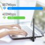 CUDY Dual Wi-Fi USB antena WU1400 - slika 2