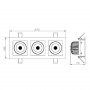 ELEMENTA Ugradna LED lampa 24W dnevno svetlo LUG6430-24/W - slika 2