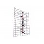 GEMBIRD Antena TV panel V2.0 Spoljna sa pojacalom, 15-32db, UHF/VHF/DVB-T2 FO - slika 1