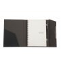 NOVASKIN Notes sa magnetnim preklopom B5 Crna - slika 2