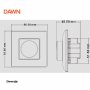 DAWN SKY LED DIMER KS 240w - slika 3