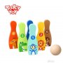 TOOKY TOY Drvena kuglana - životinje - slika 1