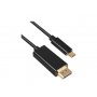 FAST ASIA Kabl USB 3.1 tip C na Display Port 1.8m - slika 1