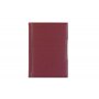 VELVET Notes sa prostorom za olovku B5 Bordo - slika 1