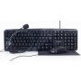 GEMBIRD KBS-UO4-01  4-in1 office set, tastatura, slusalice, mis i podloga - slika 1