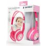 GEMBIRD MHP-JR-PK Decije slusalice sa limiterom jacine zvuka 3,5mm Pink - slika 2