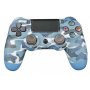 GEMBIRD JPD-Wireless-Thrillershock PC/PS4 CAMO BLUE  Bezicni gamepad sa dvostrukom vibracijom - slika 1