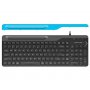 A4 TECH FK25 Fstyler USB US crna tastatura TAS01077 - slika 1