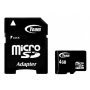 TEAM GROUP MICRO SDHC 4GB CLASS 10+SD Adapter TUSDH4GCL1003 - slika 1