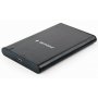 GEMBIRD EE2-U3S-6 USB 3.1 Externo kuciste za 2.5'' SATA hard diskove, Type-C, bruseni aluminium,crno - slika 1