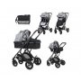 LORELLI BERTONI Kolica Lorelli Sena set grey (2022) - slika 1