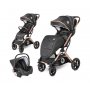 LORELLI BERTONI Kolica za bebe Storm set luxe black (2022) - slika 1