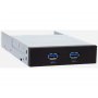 CHIEFTEC MUB-3002 3.5'' 2xUSB 3.0 Front Panel - slika 1