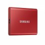 SAMSUNG Portable T7 500GB crveni eksterni SSD MU-PC500R - slika 1