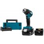 MAKITA DDF485RFJ 18V Akumulatorska bušilica – odvijač 2×3.0 Ah + kofer - slika 1