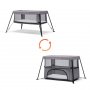 KINDERKRAFT Prenosivi krevetac MOVI grey - slika 3