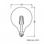 OSRAM LED filament sijalica toplo bela 6.5W  4058075809406 - slika 3