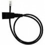 JABRA QD Cord to RJ10,colied,0,5-2m, Siemenas compability 8800-01-06 - slika 1