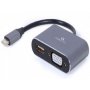 GEMBIRD A-USB3C-HDMIVGA-01 USB Type-C to HDMI + VGA display adapter, space grey 42543 - slika 1