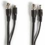 NEDIS CCTVCA10BK100 CCTV Security Cable BNC / DC RG59, 10m (841) 38540 - slika 1