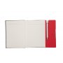 VELVET Notes sa magnetnim preklopom A5 Crvena - slika 2