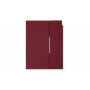 VELVET Notes sa magnetnim preklopom A5 Bordo - slika 1