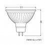 OSRAM LED sijalica hladno bela 12V 3.4W  4058075431539 - slika 2