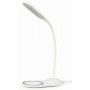 GEMBIRD TA-WPC10-LED-01-MX White LED Stona lampa + QI bežični punjač max10W 42573 - slika 1