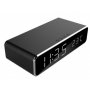 GEMBIRD DAC-WPC-01 Digitalni sat + alarm sa bežičnim punjenjem telefona, Crni 38270 - slika 2