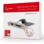 GEMBIRD PEX-COMLPT-01 COM serial port+LPT port PCI-Express add-on card, +extra low-profile bracket 19931 - slika 2
