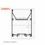 DAWN Led svetiljka LT-T-020-B 40W 4000K crna - slika 2