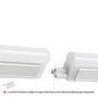 BBLINK Led svetiljka KL T5 0,3m 6W 3000K - slika 2