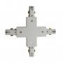 UNITED LIGHTING “X” spojnica za LED šinu LLS-XSP/WH - slika 1