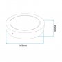 MITEA LED nadgradna panel lampa 3W+3W M6NO-C/W - slika 3
