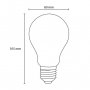OSRAM LED filament sijalica klasik toplo bela 6.5W - slika 2