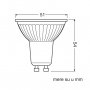 OSRAM LED sijalica toplo bela 4.5W 4058075608290 - slika 2
