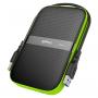 SILICON POWER 1TB USB 3.0 Armor A60 SP010TBPHDA60S3K crno zeleni eksterni hard disk - slika 1