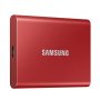 SAMSUNG Portable T7 2TB crveni eksterni SSD MU-PC2T0R - slika 1