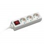 COMMEL Produžni kabl 3 Utičnice 16A 250V 3500W Sklopka 3m H05VV-F 3G1,5 C0815 - slika 1