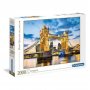 CLEMENTONI Puzzle 2000 HQC tower bridge at dusk - slika 1