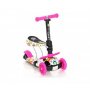 LORELLI BERTONI Trotinet Smart pink flowers - slika 1