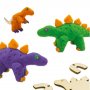 SES CREATIVE Plastelin drveni dino - slika 2