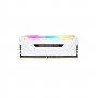 CORSAIR VENGEANCE RGB PRO 32GB (2 x 16GB) DDR4 DRAM 3200MHz C16 Memory Kit — White CMW32GX4M2E3200C16W - slika 1
