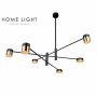 VESTA 510 luster led 28W 3000K mesing crna - slika 1