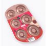 TEXELL Modla za krofne 6 rupa Rose Gold TPRG-K321 - slika 1
