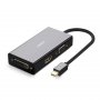 UGREEN Konvertor Mini DP na HDMI/VGA/DVI MD114 20418 - slika 1