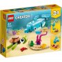 LEGO CREATOR Delfin i kornjača - slika 1