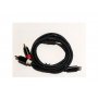 Xwave Lighting(iPHONE) kabl na 2RCA, 1.2m - slika 4