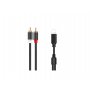 Xwave Lighting(iPHONE) kabl na 2RCA, 1.2m - slika 1