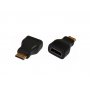 Xwave Adaper sa regularnog HDMI ulaz (ženski) -na mini HDMI izlaz (muški)/crni - slika 1